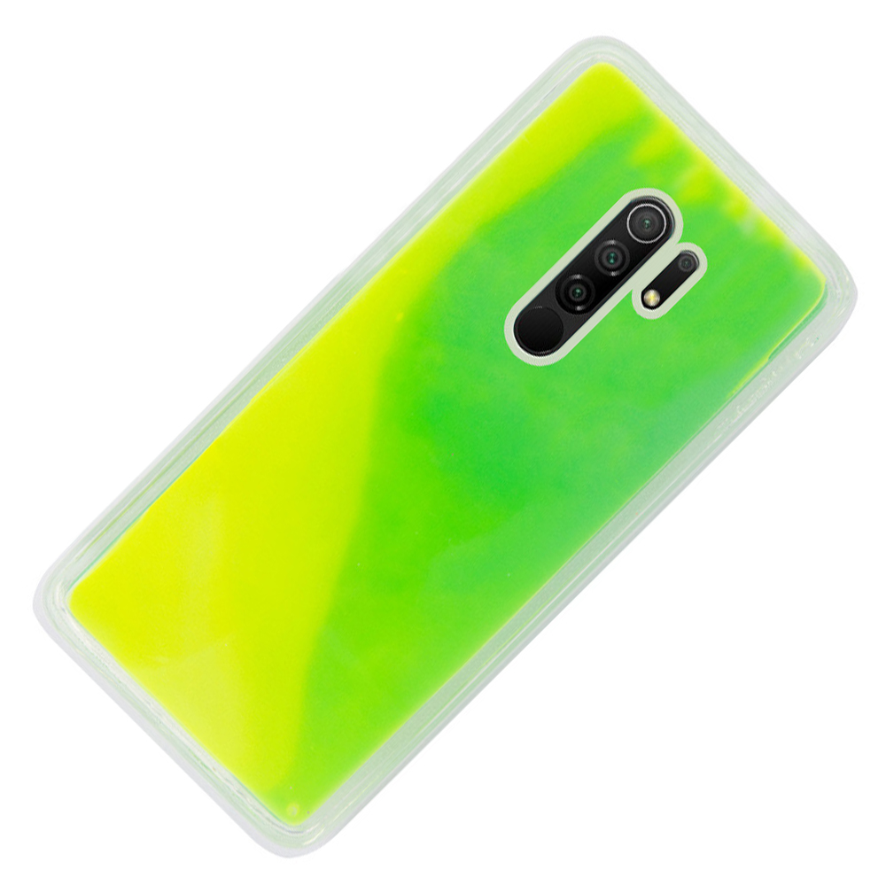 Чохол Neon Sand glow in the dark для Xiaomi Redmi 9 (Зелений) - Зображення 2