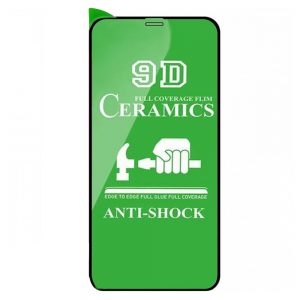 Захисна плівка Ceramica для Apple iPhone 12 Pro Max Full Glue (чорний)