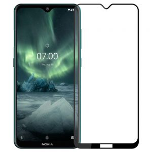 Захисне скло для NOKIA 7.2 / 6.2 Full Glue (0.3 мм, 2.5D, чорний)