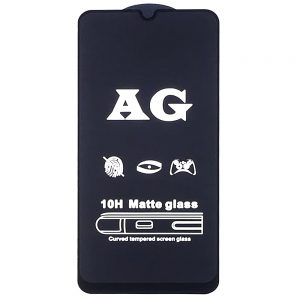 Захисне скло для Samsung A515 / A51 / S20 FE (0.3 мм, 2.5D, матовий чорний) Люкс