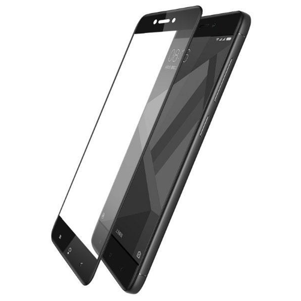 Захисне скло для Xiaomi Redmi 4X (0.3 мм, 2.5D, матовий чорний) Люкс - Зображення 2