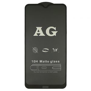Захисне скло для Xiaomi Redmi 8 / 8A  (0.3 мм, 2.5D, матовий чорний) Люкс