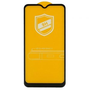 Захисне скло для Xiaomi Redmi 9/9T/9 Prime/Poco M2/M3 (0.3 мм, 4D ARC чорний) Люкс