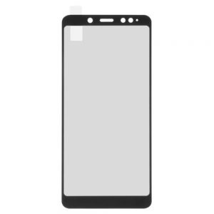 Захисне скло для Xiaomi Redmi Note 5/5 Pro  (0.3 мм, 2.5D, матовий чорний) Люкс