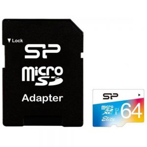 Карта пам'яті SiliconPower Elite microSDXC (UHS-1) 64Gb class 10 (адаптер SD)