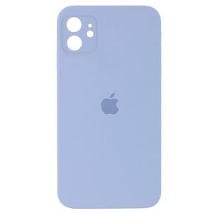 Чохол Silicone Square Full Camera Protective (AA) для Apple iPhone 11 (Блакитний / Lilac Blue)
