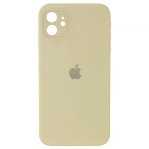 Чохол Silicone Square Full Camera Protective (AA) для Apple iPhone 11 (Жовтий/  Mellow Yellow)