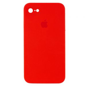 Чохол Silicone Square Full Camera Protective (AA) для Apple iPhone 7 / 8 / SE (2020) (Червоний / Red)