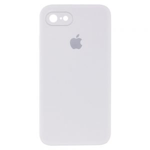 Чохол Silicone Square Full Camera Protective (AA) для Apple iPhone 7 / 8 / SE (2020) (Білий / White)