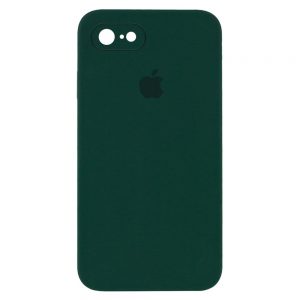 Чохол Silicone Square Full Camera Protective (AA) для Apple iPhone 7 / 8 / SE (2020) (Зелений / Cyprus green)