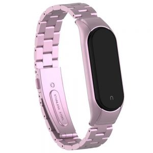 Ремінець Bead design для Xiaomi Band 5 Розове золото