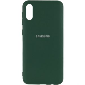 Чохол Original Soft для Samsung A02 Темно -зелений