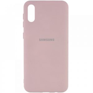 Чохол Original Soft для Samsung A02 Пудровий