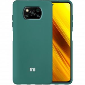 Чохол Original Soft для Xiaomi Poco X3 NFC Темно-зелений