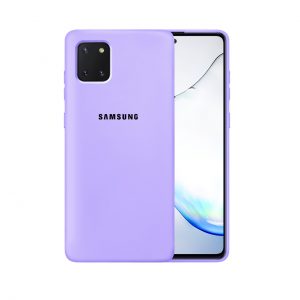 Чохол Original Soft для Samsung Note 10 Lite (A81) Бузковий