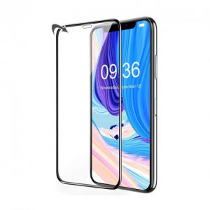 Захисне скло для APPLE iPhone XR (2018)/ 11 (0.3 мм, 5D/10D чорний) ТОП