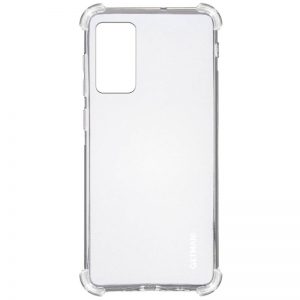 Чохол GETMAN Ease logo посилені кути для Samsung Galaxy Note 20 Прозорий