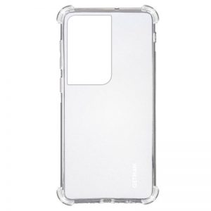 Чохол GETMAN Ease logo посилені кути для Samsung Galaxy S21 Ultra Прозорий