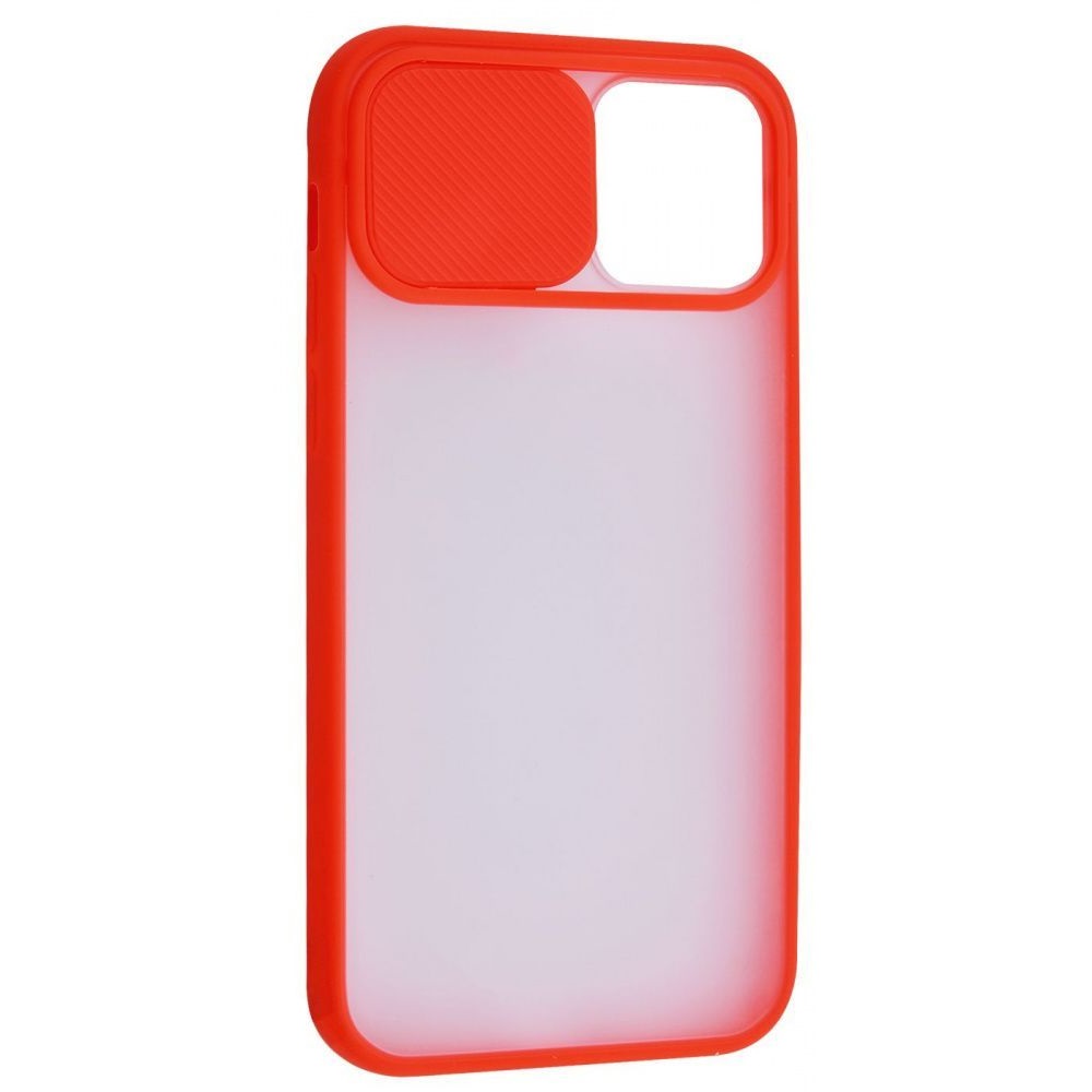 Чохол Camshield mate TPU зі шторкой для камери для iPhone 12 / 12 Pro Червоний - Зображення 4