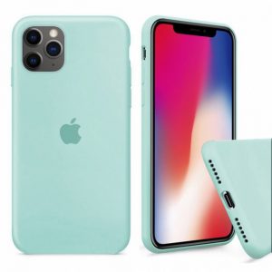 Чохол оригінальний для iPhone 12 Pro Max (Бірюзовий / Sea Blue)
