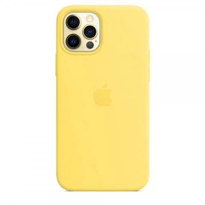 Чохол оригінальний для iPhone 12 Pro Max (Жовтий / Canary Yellow)