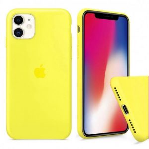 Чохол оригінальний для iPhone 12 mini (Жовтий / Flash)