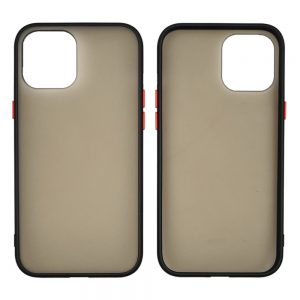 Чохол матовий силікон + бампер для iPhone 12 Mini Чорний
