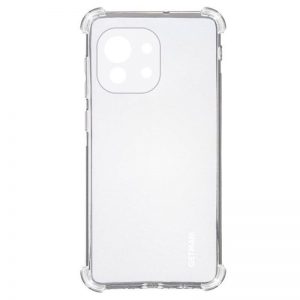 Чохол GETMAN Ease logo посилені кути для Xiaomi Mi 11 Прозорий