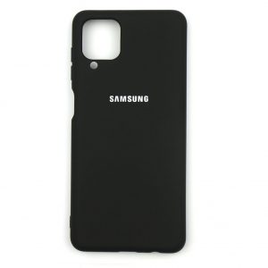 Чохол Original Silicone для Samsung A12 / M12 Чорний