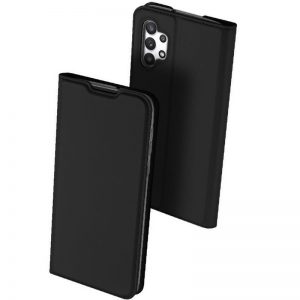 Чохол книжка Dux Ducis з карманом для візиток для Samsung Galaxy A32 4G (Чорний)