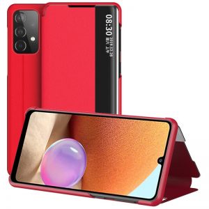 Чохол книжка Smart View для Samsung Galaxy A72 4G / A72 5G (Червоний)