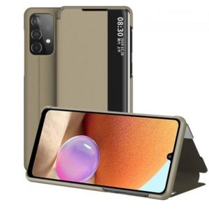 Чохол книжка Smart View для Samsung Galaxy A72 4G / A72 5G (Золотий)