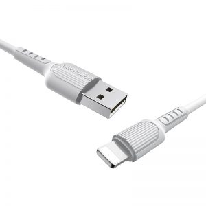 Кабель USB Borofone BX16 Lightning 1m Білий