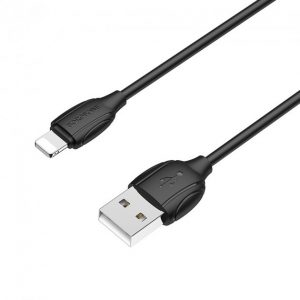 Кабель USB Borofone BX19 Lightning 1m Чорний