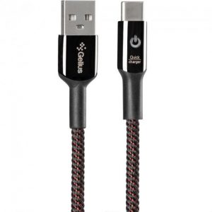 Кабель USB Gelius Pro Smart GP-U08c Type-C Чорний (2A)