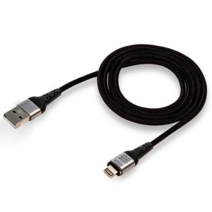 Кабель USB магнітний WALKER C970 Lightning Чорний