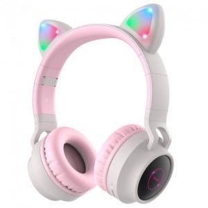 Навушники Bluetooth Hoco W27 Cat Ear Сірий