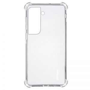 Чохол GETMAN Ease logo посилені кути для Samsung Galaxy S21 Прозорий