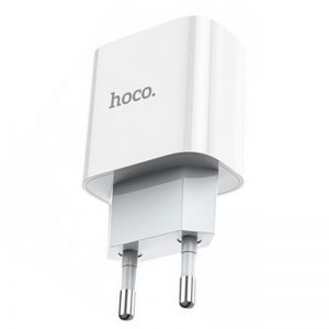 Мережевий зарядний пристрій Hoco C76A Plus PD20W Білий