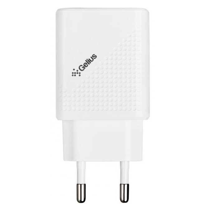 Мережевий зарядний пристрій Gelius Pro Vogue GP-HC011 2USB 2.4A Білий