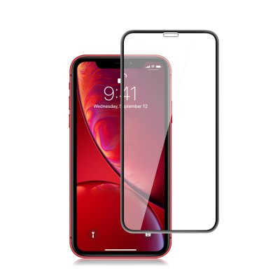 Захисне скло для APPLE iPhone XR/11 (0.3 мм, 4D чорний) Люкс