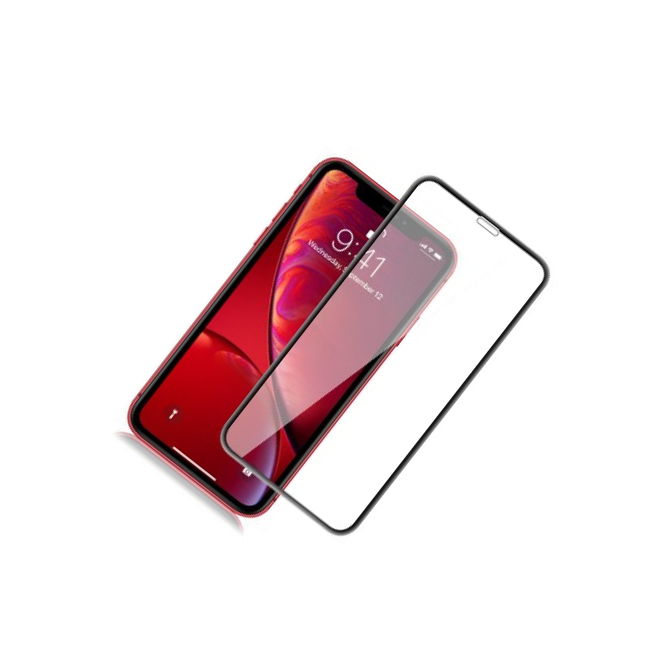 Захисне скло для APPLE iPhone XR/11 (0.3 мм, 4D чорний) Люкс - Зображення 4