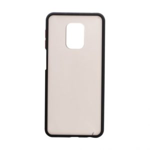 Чохол матовий силікон + бампер для Xiaomi Redmi Note 9S/ Redmi Note 9 Pro Чорний/Ring