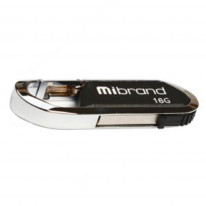 Флеш-пам'ять Mibrand Aligator 16Gb USB 2.0 Чорний