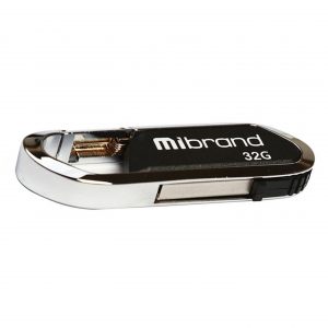 Флеш-пам'ять Mibrand Aligator 32Gb USB 2.0 Чорний