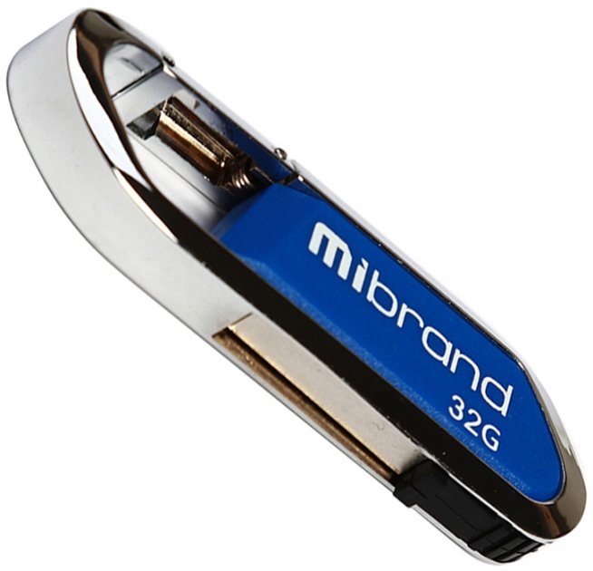 Флеш-пам'ять Mibrand Aligator 32Gb USB 2.0 Синій - Зображення 2