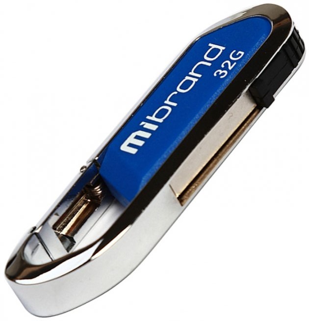 Флеш-пам'ять Mibrand Aligator 32Gb USB 2.0 Синій - Зображення 4