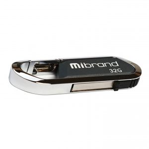 Флеш-пам'ять Mibrand Aligator 32Gb USB 2.0 Сірий