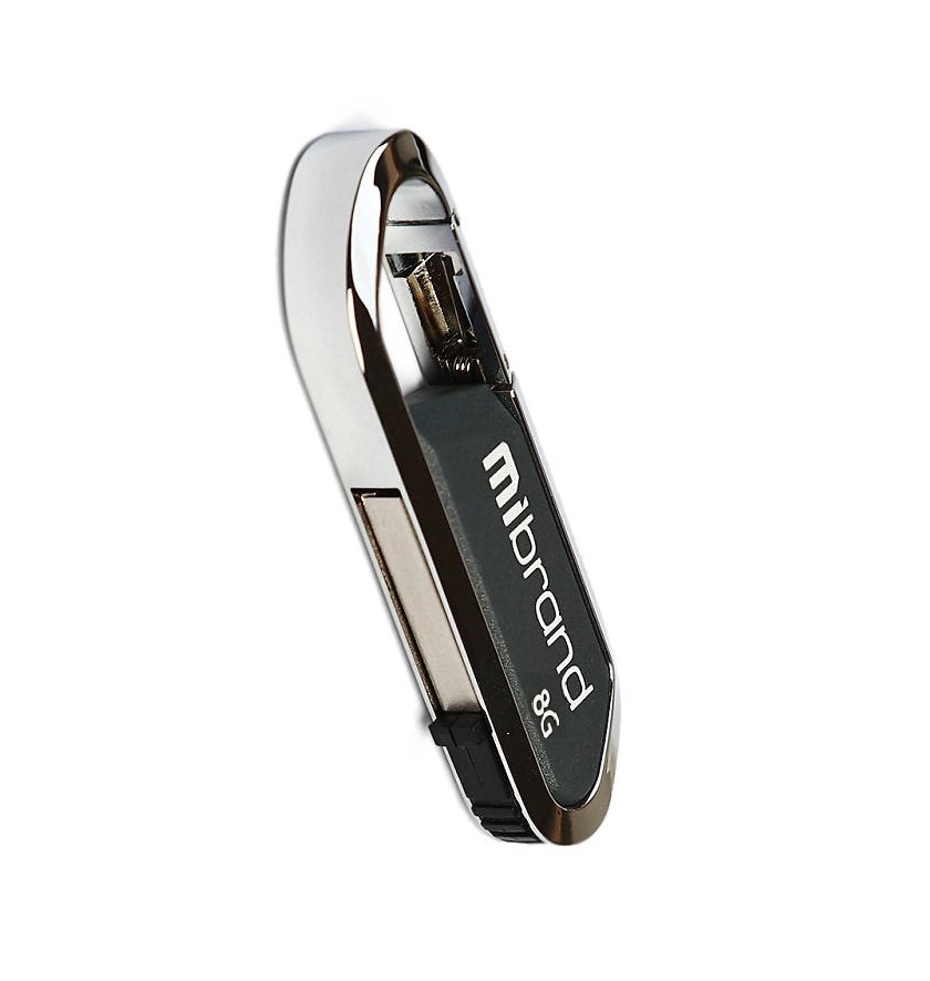 Флеш-пам'ять Mibrand Aligator 8Gb USB 2.0 Сірий - Зображення 2