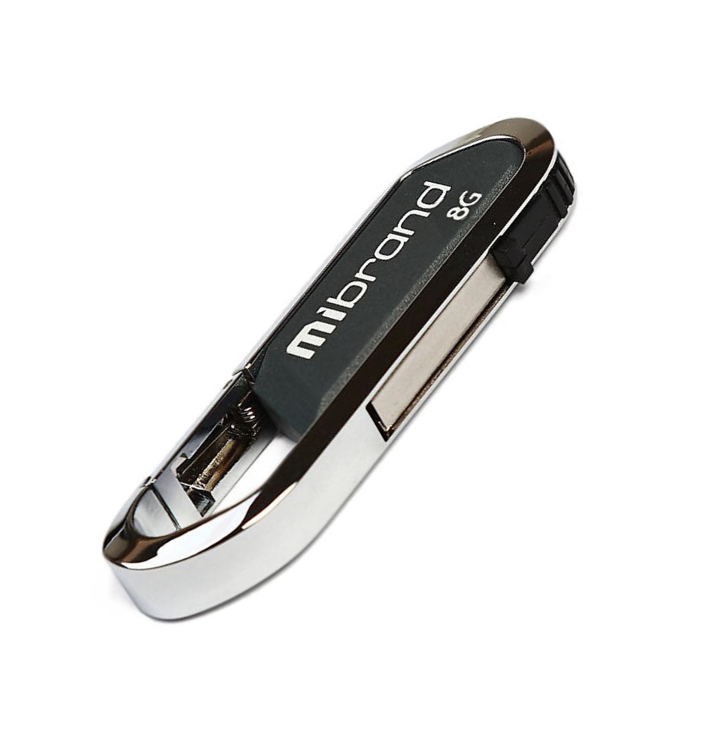 Флеш-пам'ять Mibrand Aligator 8Gb USB 2.0 Сірий - Зображення 4